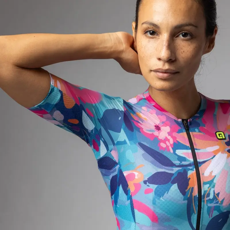 Maglia A Maniche Corte Jardin PR-E Donna Multicolore Taglia XXS #3