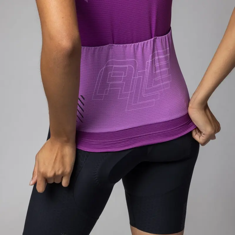 Maglia A Maniche Corte Follow Me PR-E Donna Lilla Taglia XS #4