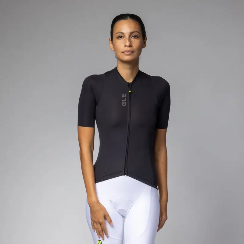 Maglia A Maniche Corte Color Block Pragma Donna Nero Taglia XXS - image