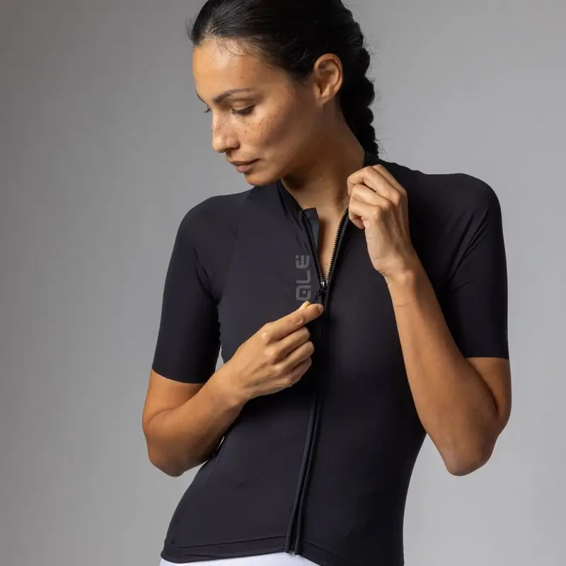 Jersey Mujer Manga Corta Color Block Pragma Negro Talla XS #2