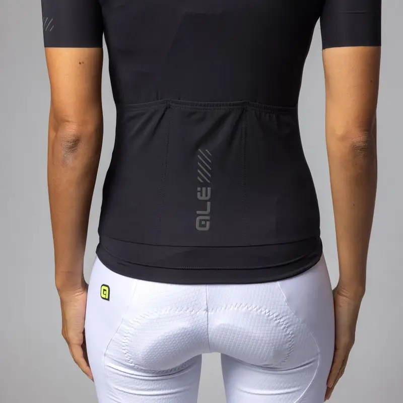 Jersey Mujer Manga Corta Color Block Pragma Negro Talla M #4