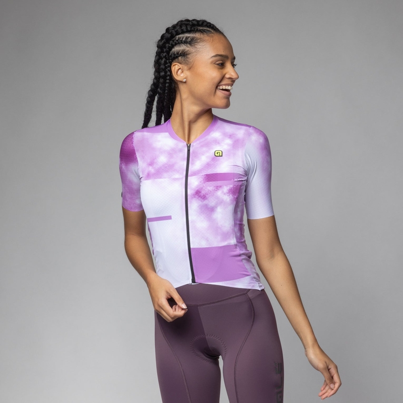 Kurzarm-Atmosfera PR-E Damen Trikot Rosa Größe XXS