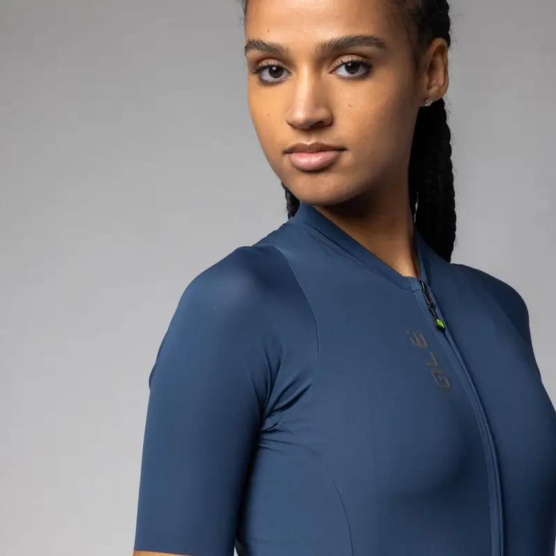 Maglia A Maniche Corte Color Block Off Road Pragma Donna Blu Taglia XXS #3
