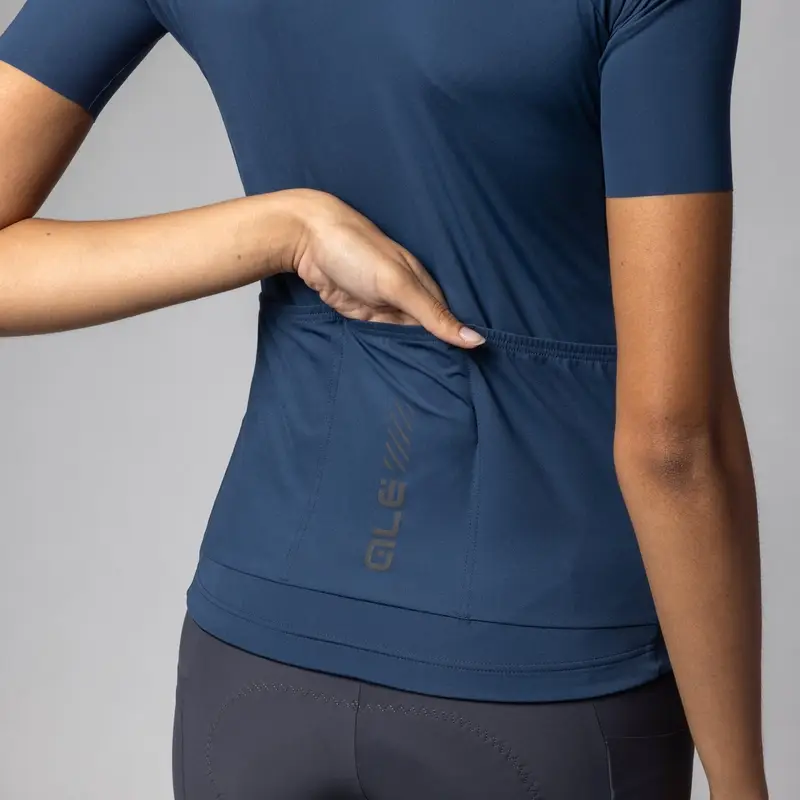 Maglia A Maniche Corte Color Block Off Road Pragma Donna Blu Taglia XXS #4
