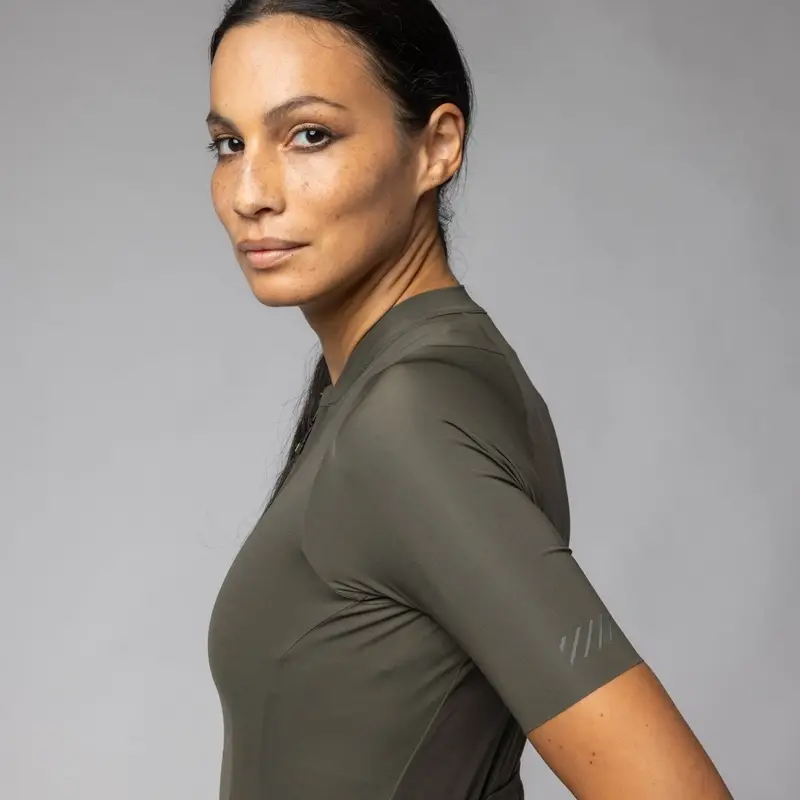 Blocage de couleurs de chemise à manches courtes hors route pragma verte femme taille xxxl #3