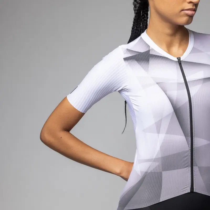 Maglia A Maniche Corte Sprinter R-EV1 Donna Bianco Taglia XXS #3