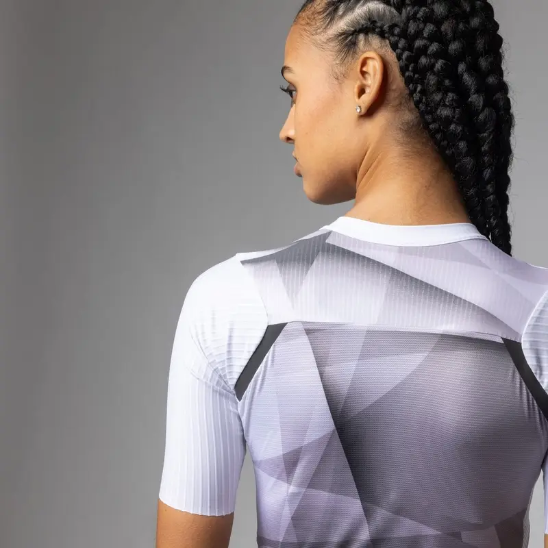Maglia A Maniche Corte Sprinter R-EV1 Donna Bianco Taglia XXS #4