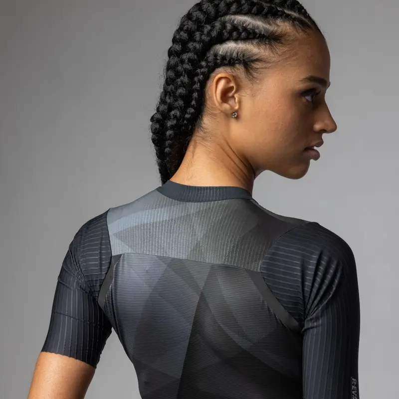 Maglia A Maniche Corte Sprinter R-EV1 Donna Nero Taglia XXS #3