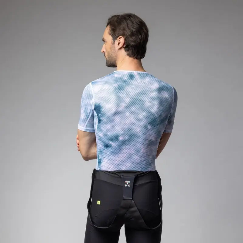 Maglia Intima A Maniche Corte Atmosfera Verde/Blu Taglia XS/S #1