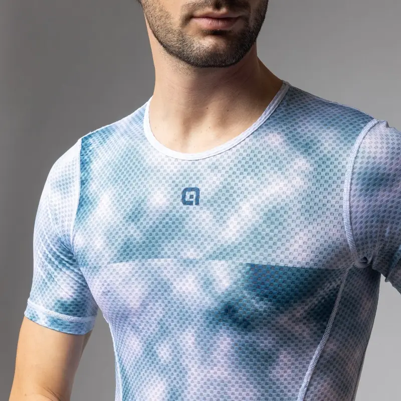 Maglia Intima A Maniche Corte Atmosfera Verde/Blu Taglia XS/S #3