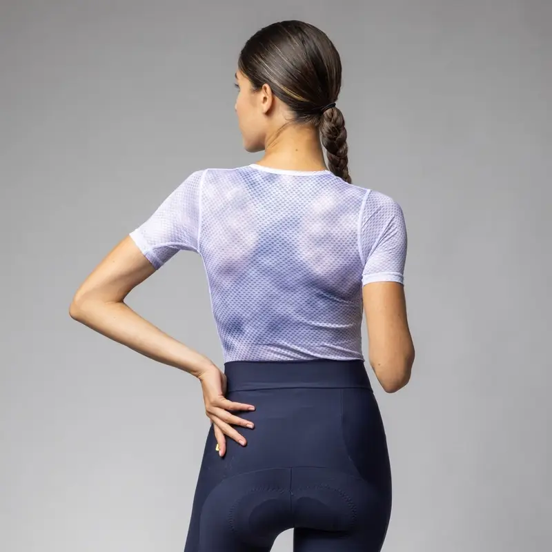 Maglia Intima A Maniche Corte Atmosfera Donna Azzurro Taglia XS #1