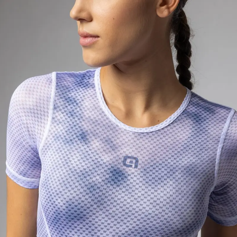 Maglia Intima A Maniche Corte Atmosfera Donna Azzurro Taglia XS #2