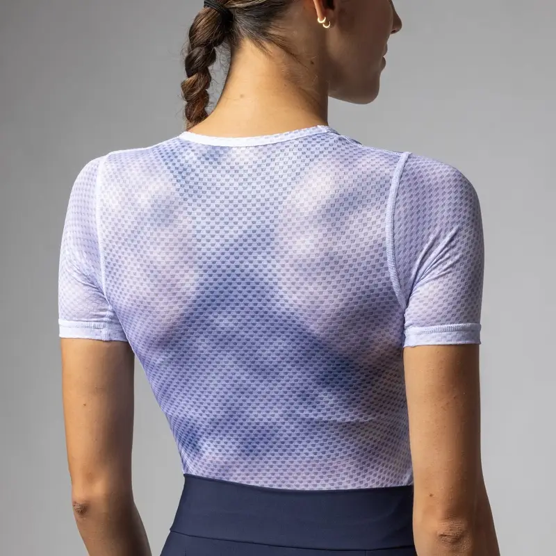 Maglia Intima A Maniche Corte Atmosfera Donna Azzurro Taglia XS #3