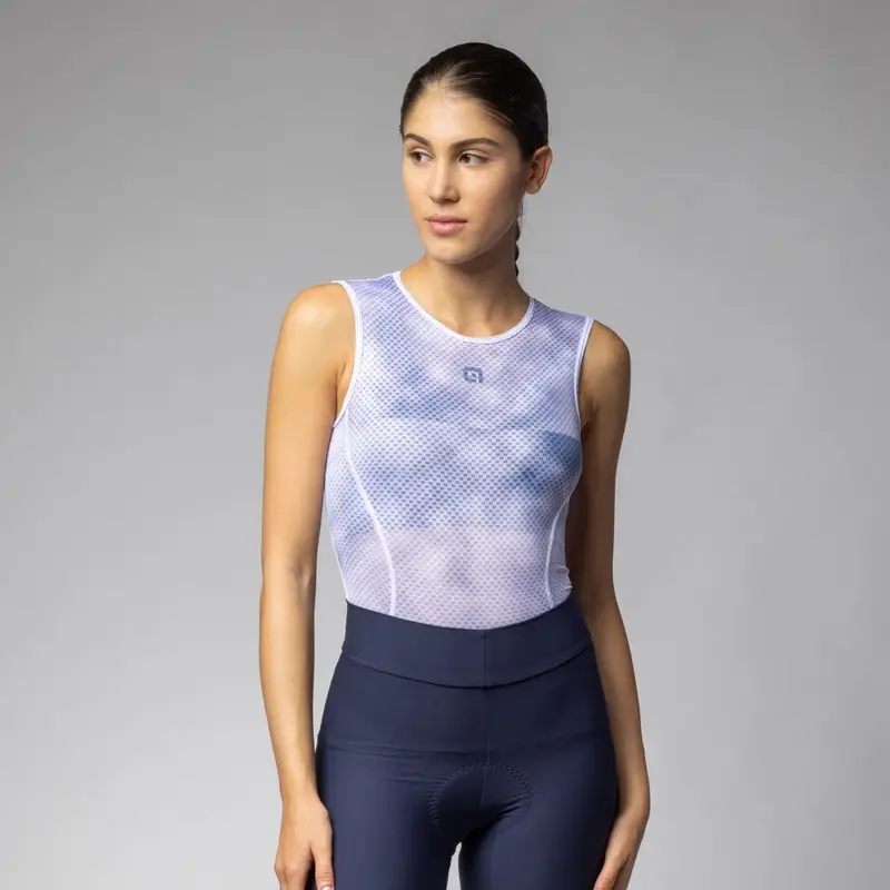 Maglia Intima Smanicata Atmosfera Donna Azzurro Taglia XS - image