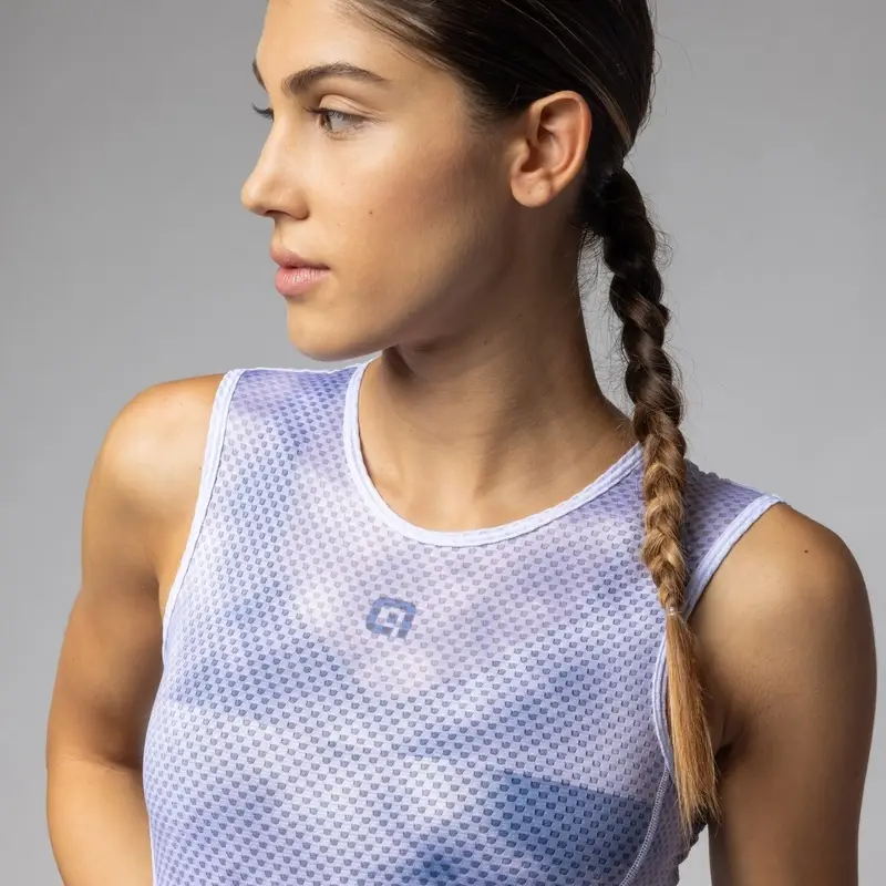 Maglia Intima Smanicata Atmosfera Donna Azzurro Taglia XS #3