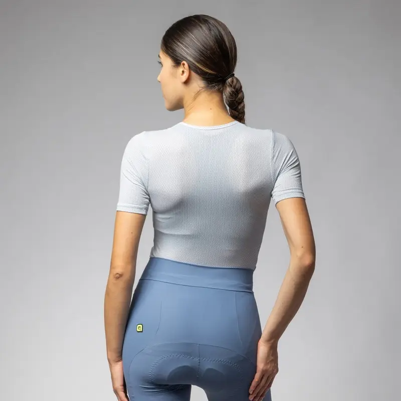 Intimate shirt with short sleeves steam woman gray size s #1