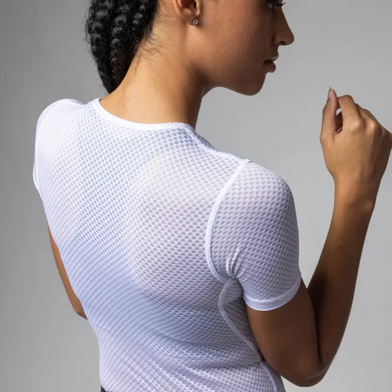 Maglia Intima A Maniche Corte Velo Active Donna Bianco Taglia XS #3