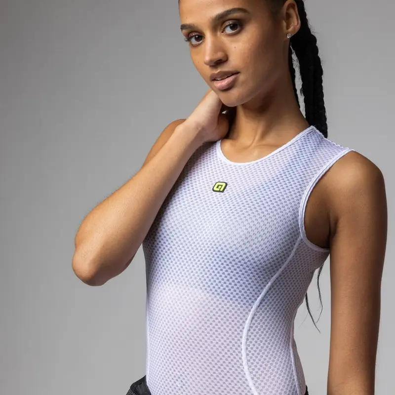 Ärmelloses Unterhemd Velo Active Damen Weiß Größe S #2