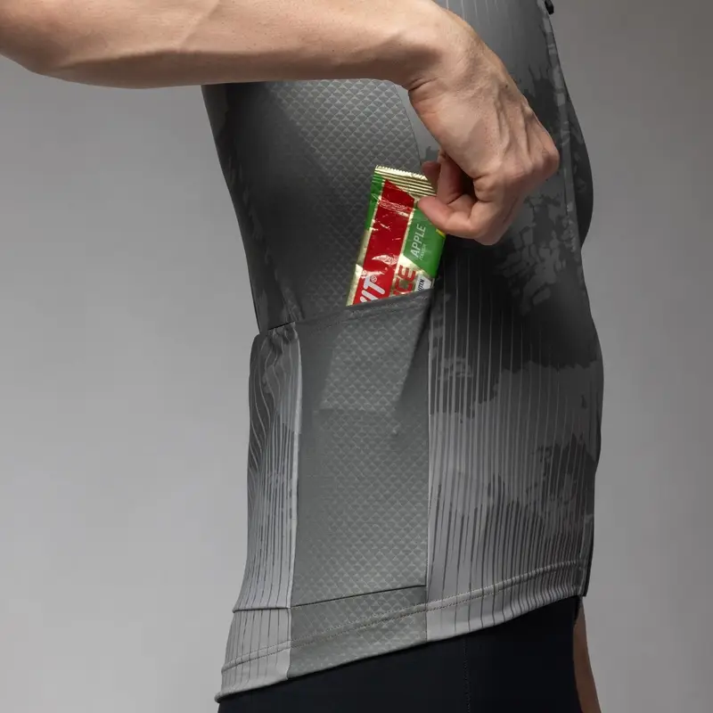 Maglia A Maniche Corte Gravel Krakatoa Off Road Grigio Taglia XXS #4