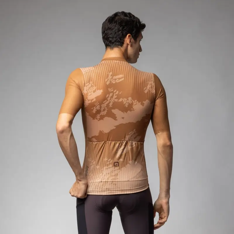 Maglia A Maniche Corte Gravel Krakatoa Off Road Marrone Taglia XXS #1