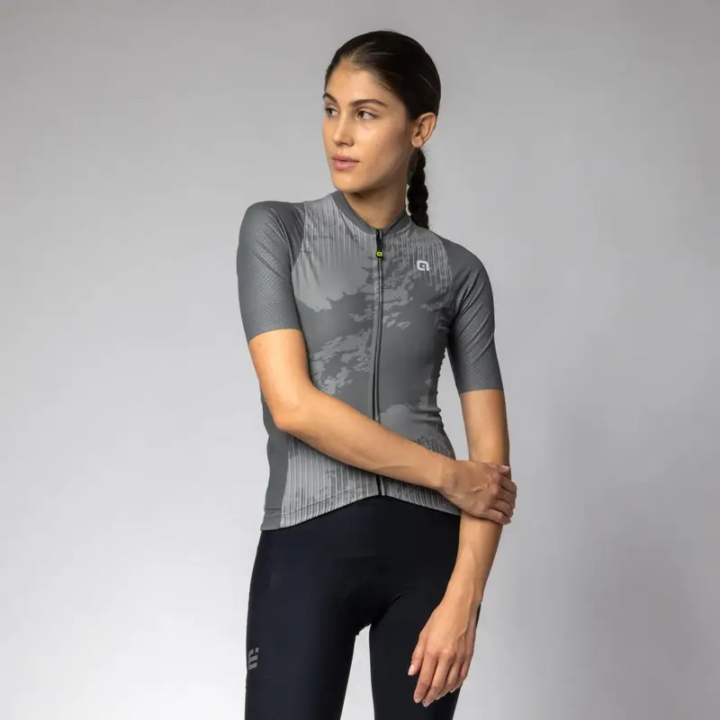 Maglia A Maniche Corte Gravel Krakatoa Off Road Donna Grigio Taglia XXS - image