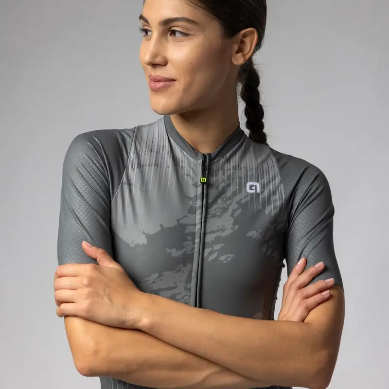 Maglia A Maniche Corte Gravel Krakatoa Off Road Donna Grigio Taglia XXS #3