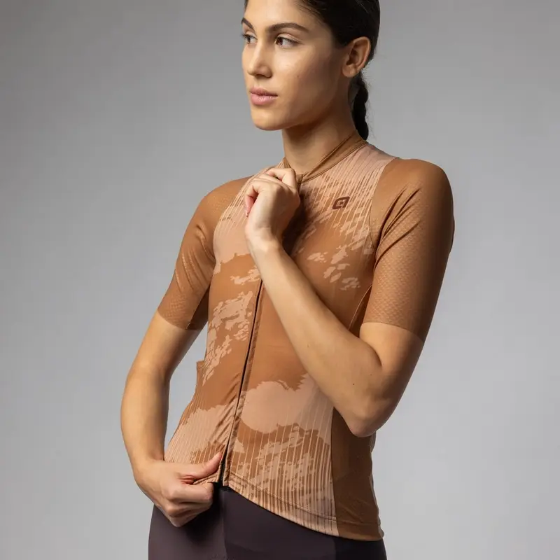 Jersey Mujer Gravel Krakatoa Off Road Manga Corta Marrón Talla XXS #2