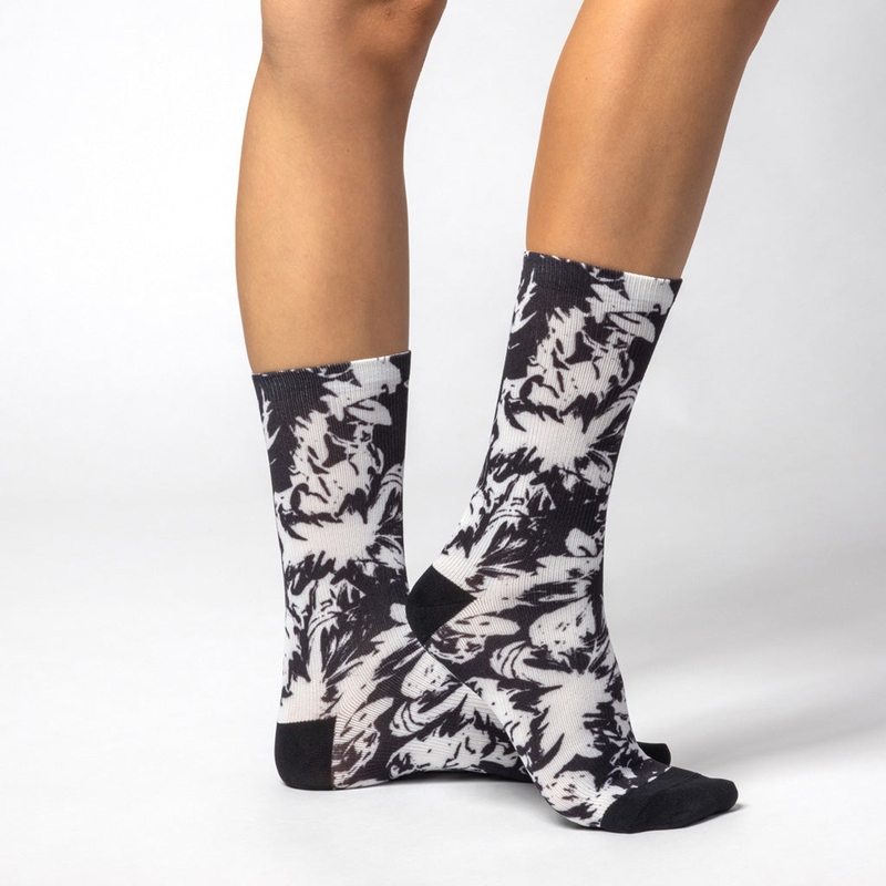 Chaussettes d'Été Drycot 16cm Essence Noir Taille L (42-47)