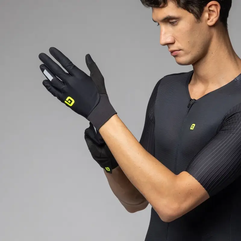 Guantes MTB Empuje Negro Talla L - image