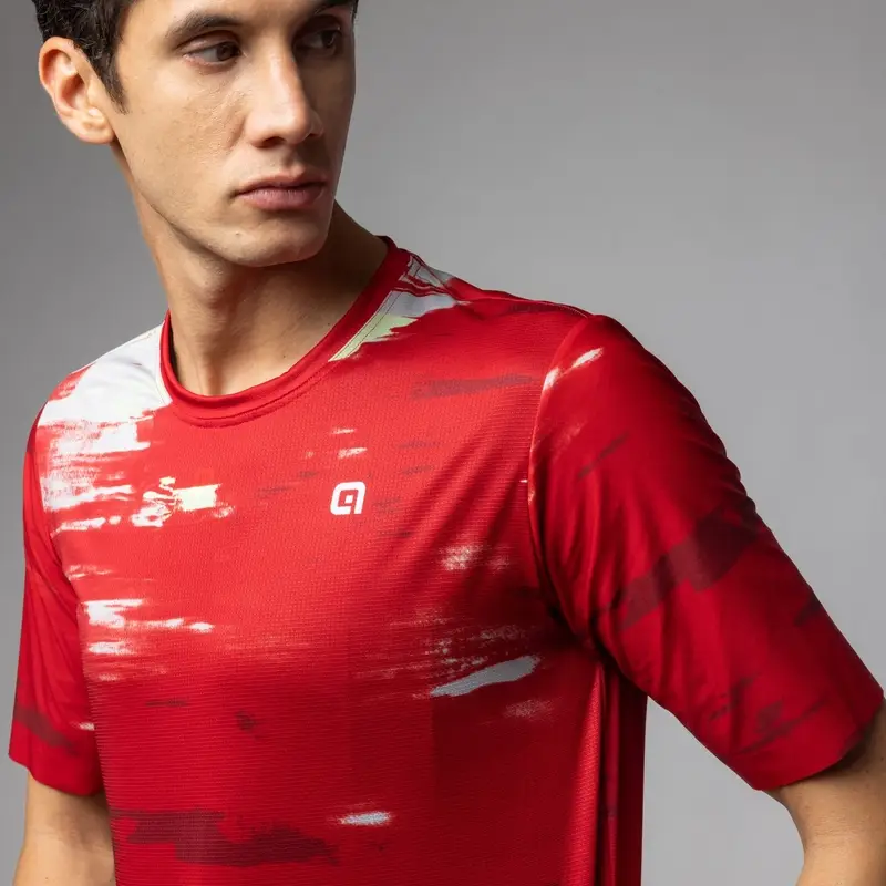 Maglia A Maniche Corte Rugged Off Road Rosso Taglia XXS #3