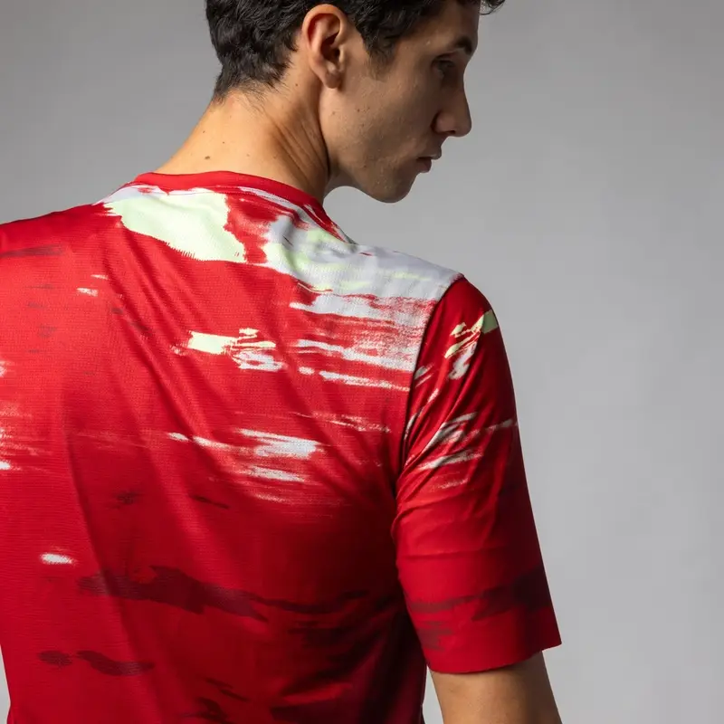 Maglia A Maniche Corte Rugged Off Road Rosso Taglia XXS #4