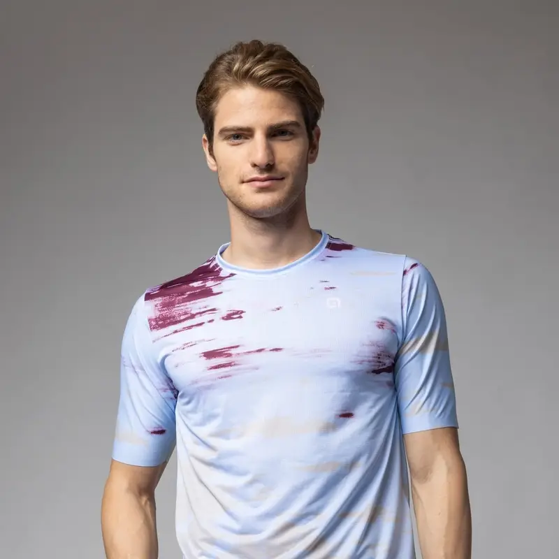 Maglia A Maniche Corte Rugged Off Road Azzurro Taglia XXS #2
