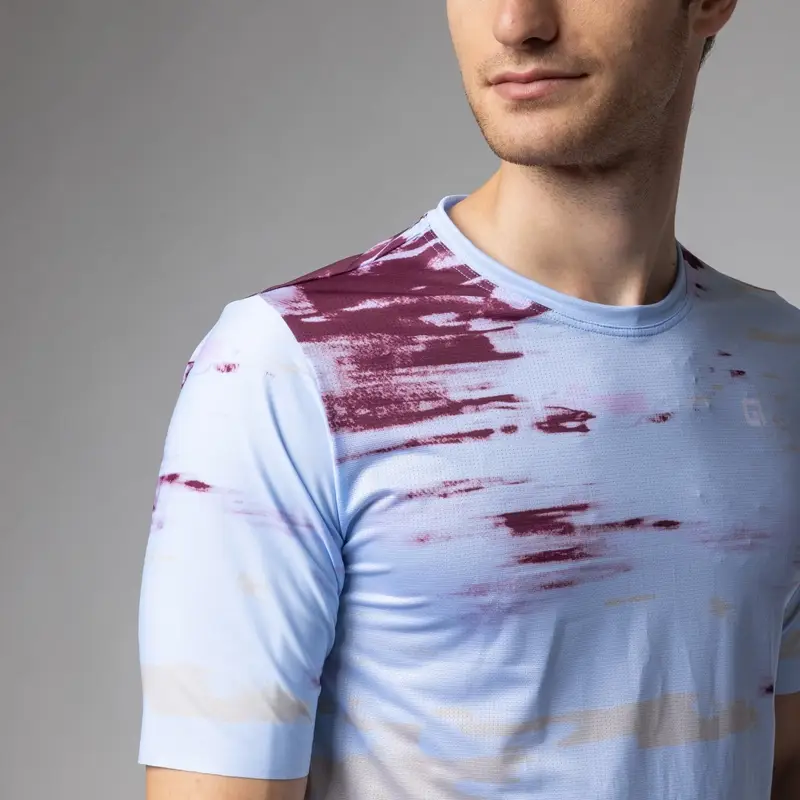 Maglia A Maniche Corte Rugged Off Road Azzurro Taglia XXS #3