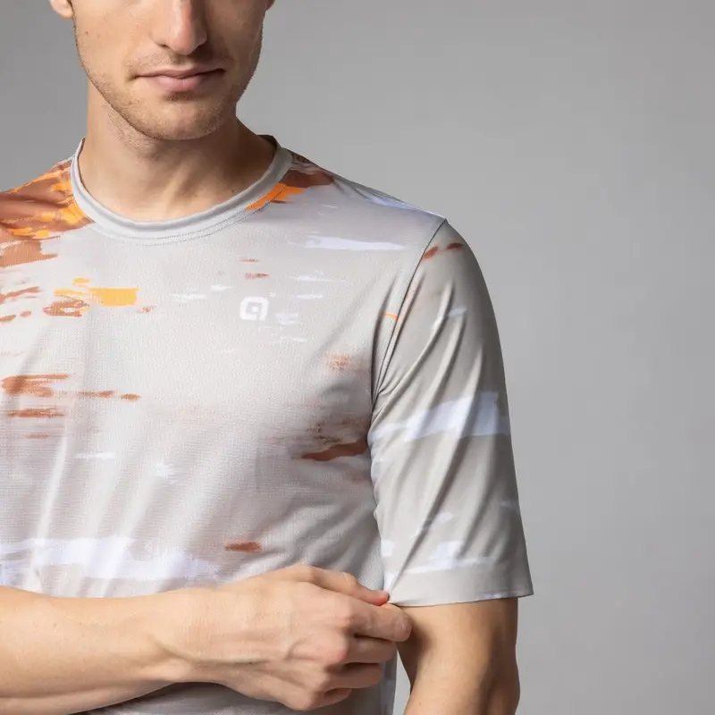 Kurzarm Rugged Off Road Beige Trikot Größe S #3