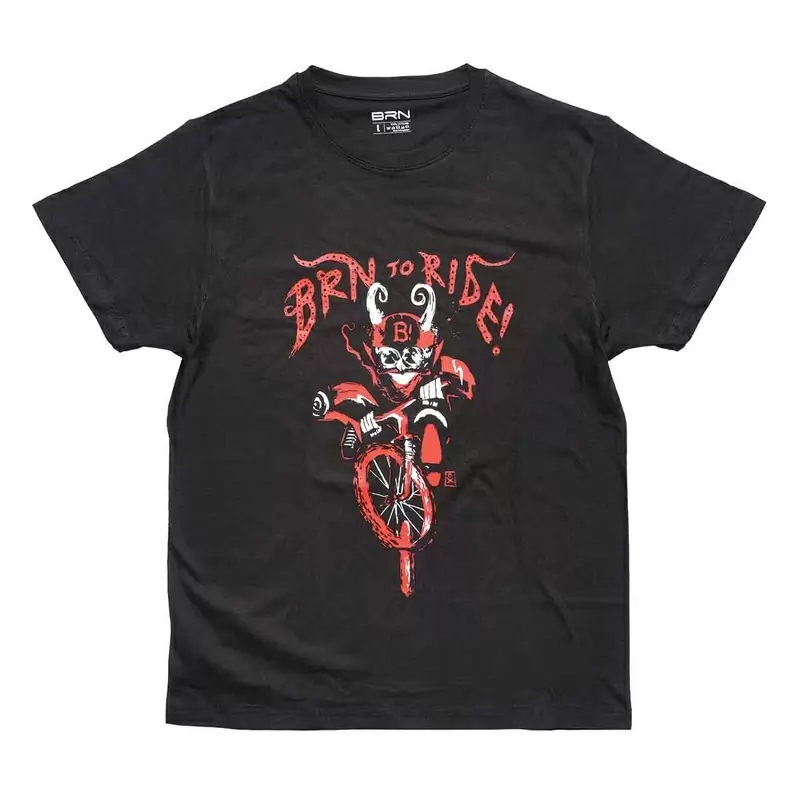 T-Shirt To Ride Devil Nero Taglia L - image