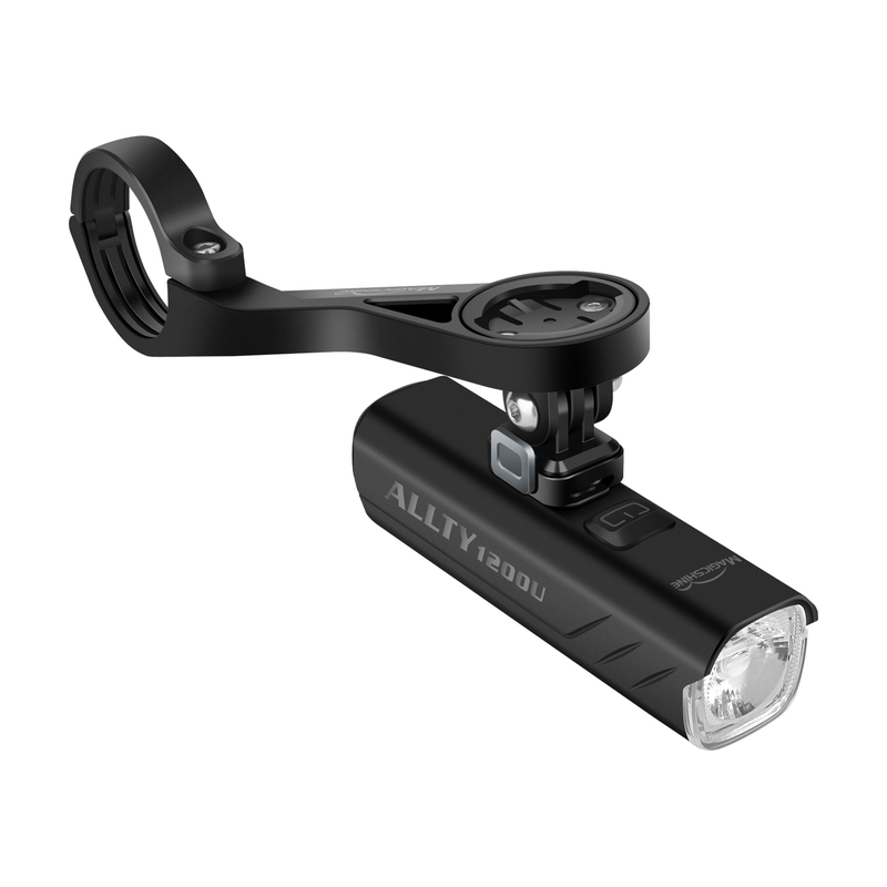 Allty 1200U USB-C White LED Front Light avec télécommande et support de guidon