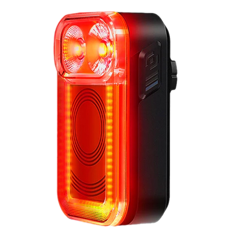 Rear light Red LED Seemee 100AD USB-C with vehicle proximity sensor and luminous warning