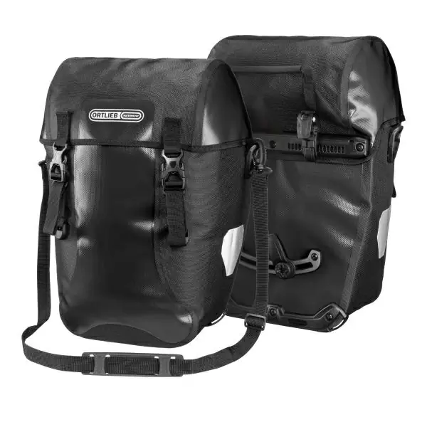 Borsa Bike-Packer QL2.1 per Ruota Posteriore Nero 20L 2pz - image