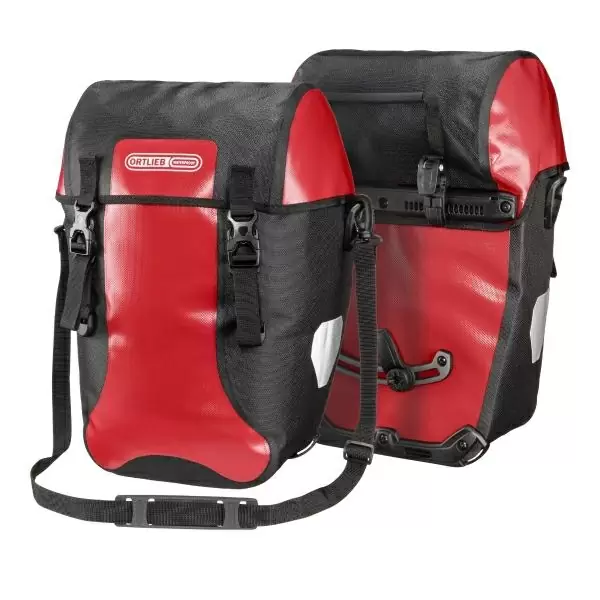 Borsa Bike-Packer QL2.1 per Ruota Posteriore Rossa 20L 2pz - image