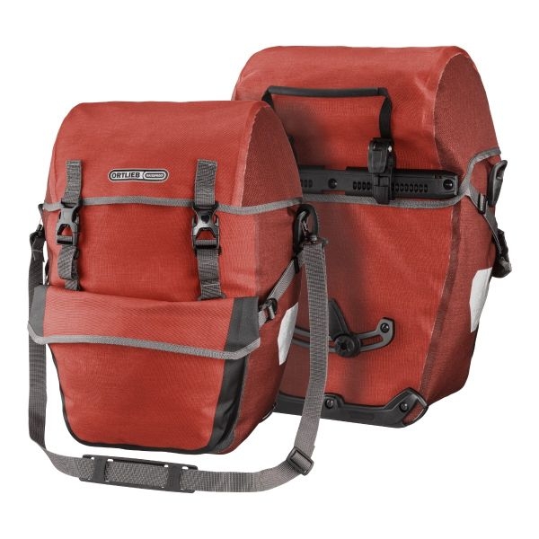 Saco Bike-Packer Plus QL2.1 Vermelho 21L 2pcs