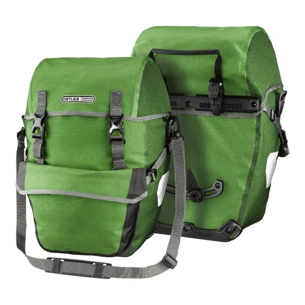 Bolsa Bike-Packer Plus QL2.1 Verde 21L 2uds
