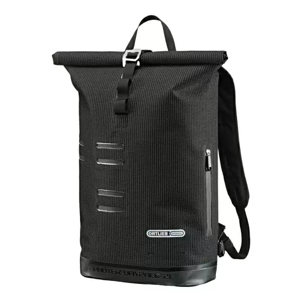 Commuter Daypack Backpack Black Reflective 21L - image