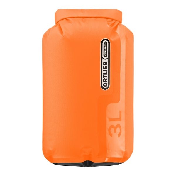 Saco impermeável de saco seco laranja 3L