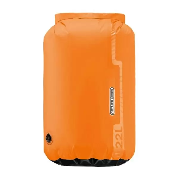 Sacca Impermeabile Dry-Bag con Valvola Arancio 22L - image