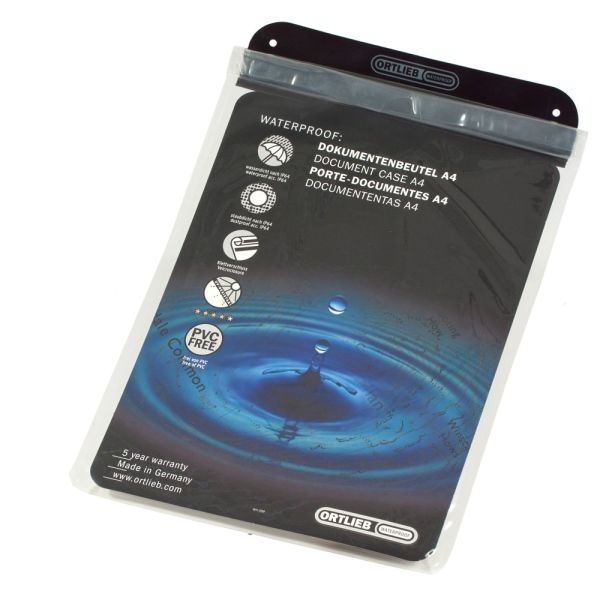 Envelope porta-documentos transparente à prova d'água A6