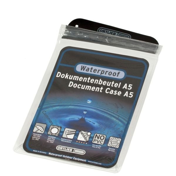 Envelope porta-documentos transparente à prova d'água A4