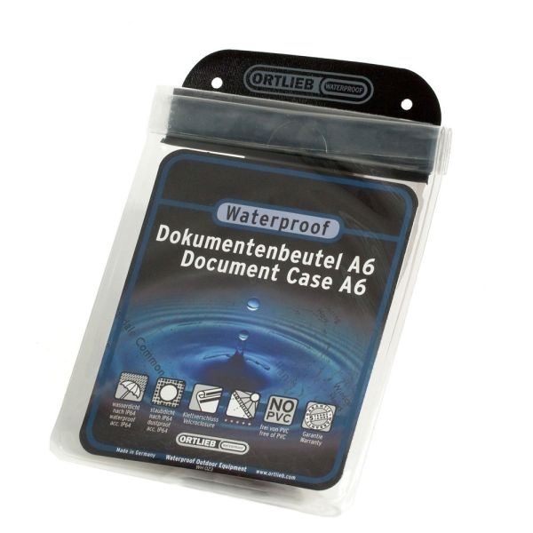 Enveloppe porte-document étanche transparente A6