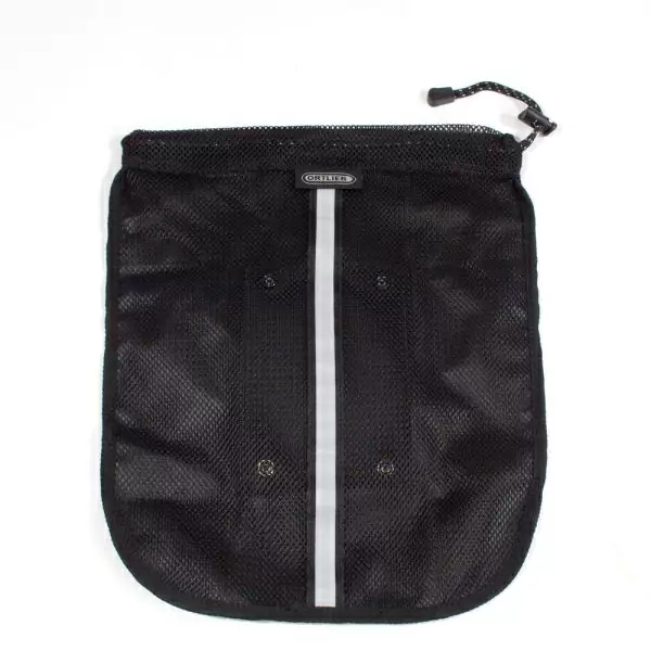 Bolso de armazenamento em lona perfurada com cordão - image