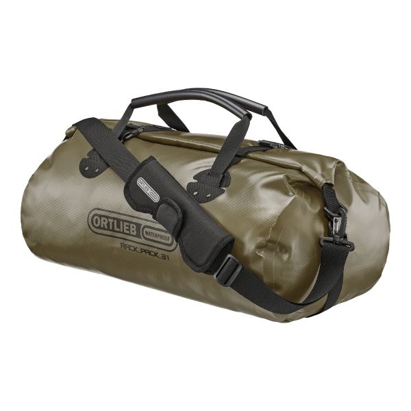 Olivgrüne Rack-Pack-Reisetasche 31 l
