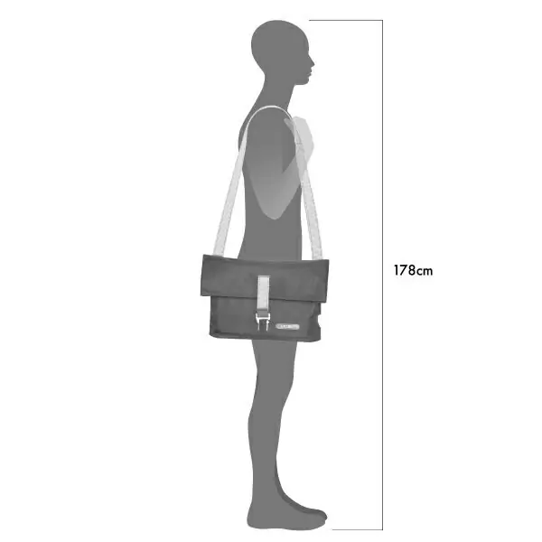 Twin-City Urban QL2.1 Bolso Bandolera Gris 9L #5